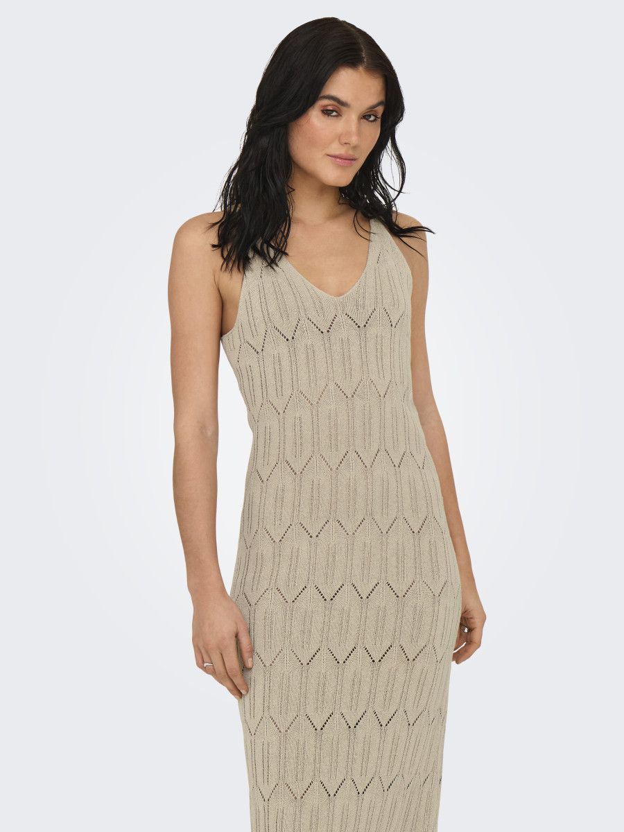 VESTIDO MUJER PUNTO MIDI ONLY 15344396
