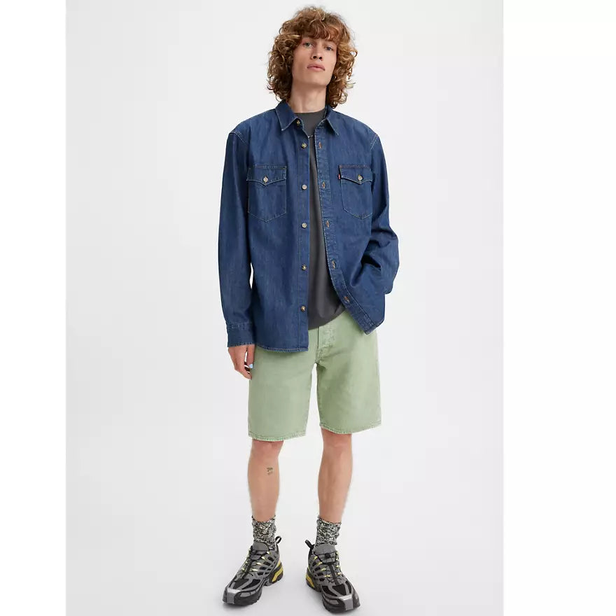 PANTALON VAQUERO CORTO LEVIS KIDS 9EK286-MH7