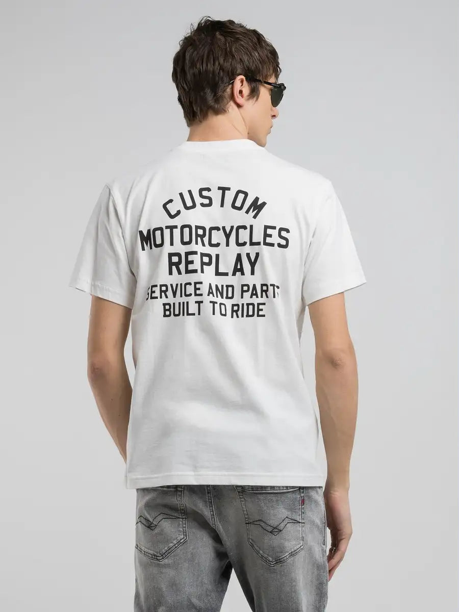 CAMISETA CON ESTAMPADO MINI Y MAXI REPLAY M3050