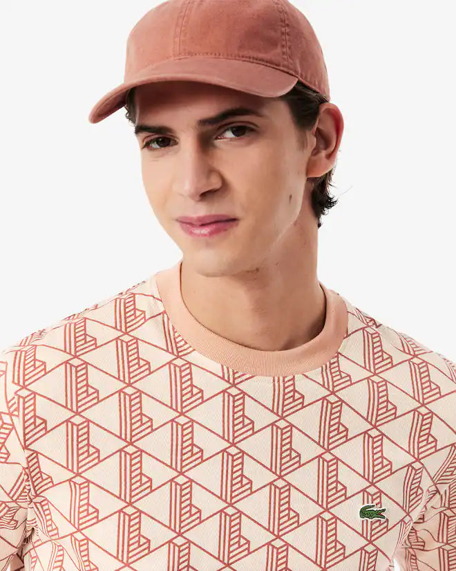 CAMISETA HOMBRE MONOGRAMA LACOSTE TH9551 HBI