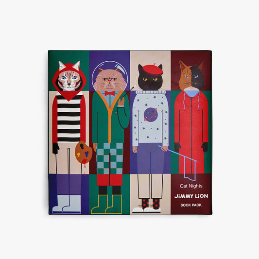 CALCETINES JIMMY LION CAT NIGHTS PACK