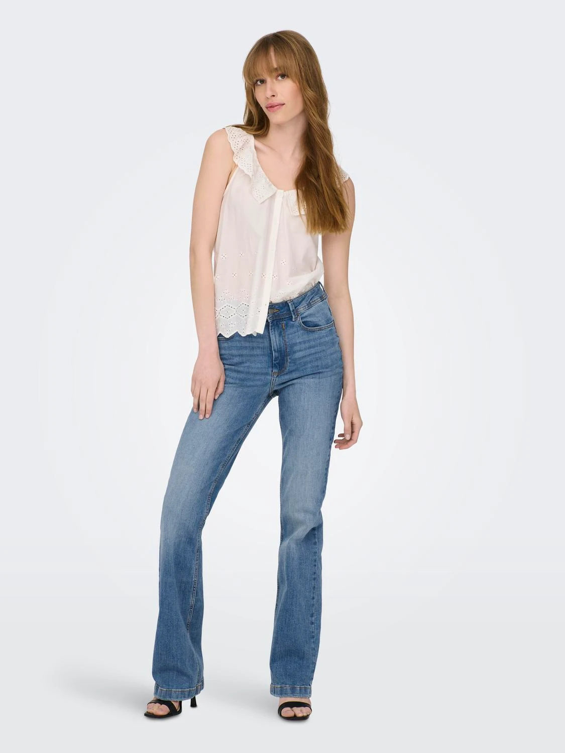 VAQUEROS MUJER FLORA FLARED JACQUELINE DE YONG 15167994