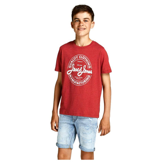 CAMISETA ROJA NIÑO JACK & JONES 12190512
