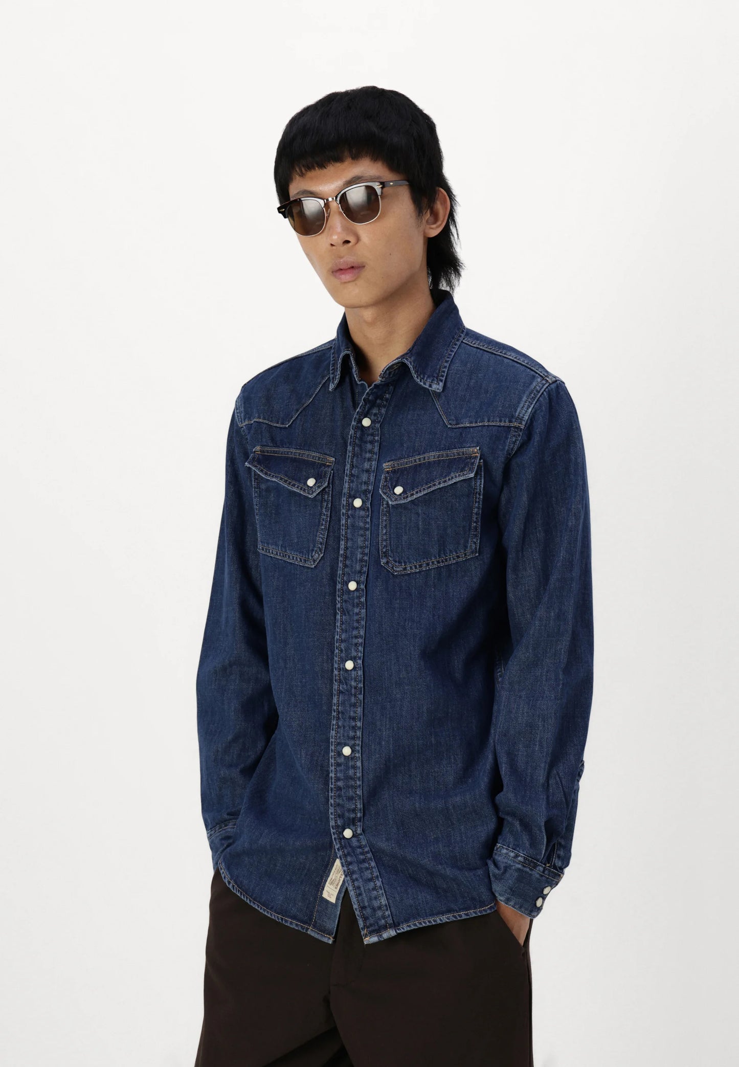 CAMISA VAQUERA AJUSTADA CLASICA JACK & JONES 12261895
