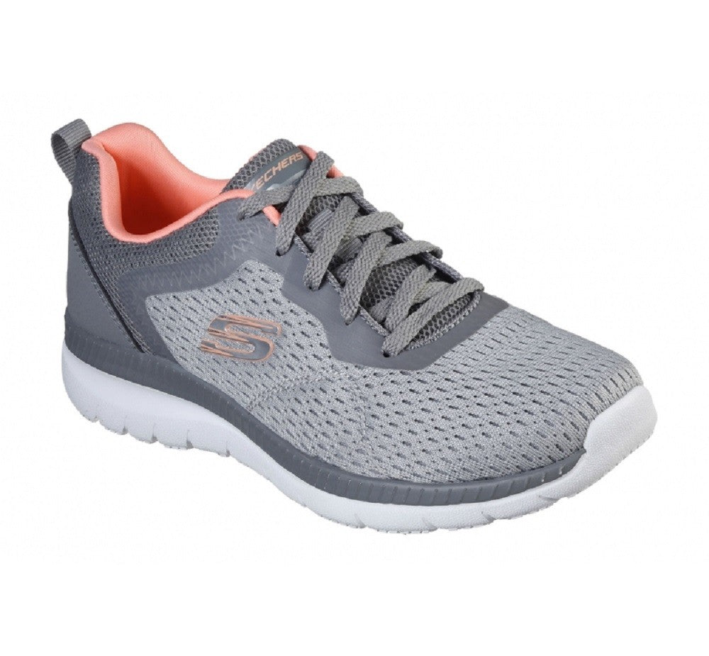 ZAPATILLAS MUJER SKECHERS GRISES 12607