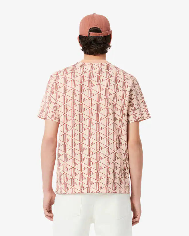 CAMISETA HOMBRE MONOGRAMA LACOSTE TH9551 HBI