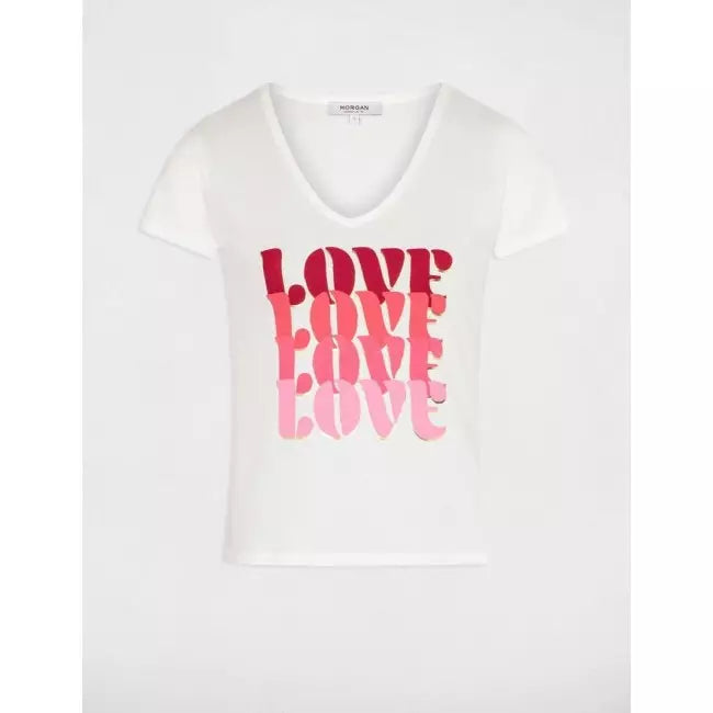 CAMISETA MANGA CORTA MUJER MORGAN 251-DAMOUR