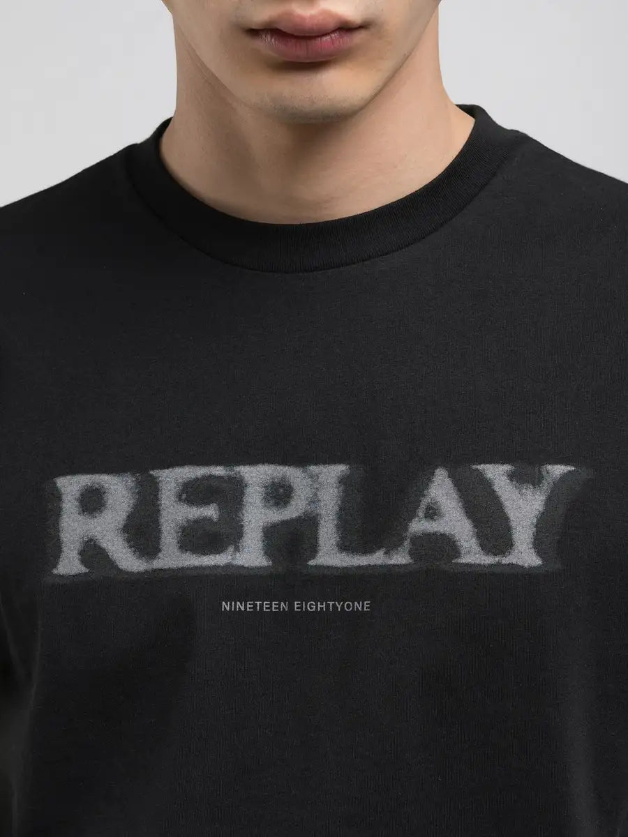 CAMISETA HOMBRE LOGO REPLAY M3059