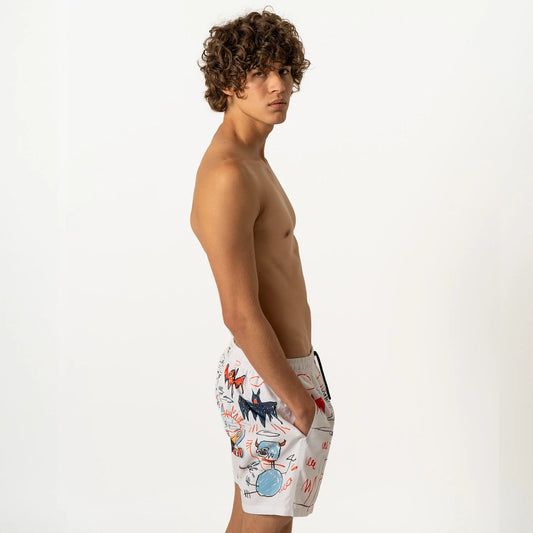 BAÑADOR DE HOMBRE BASQUIAT BATMAN JIMMY LION