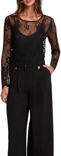 CAMISETA ENCAJE MORGAN 261-TCITY