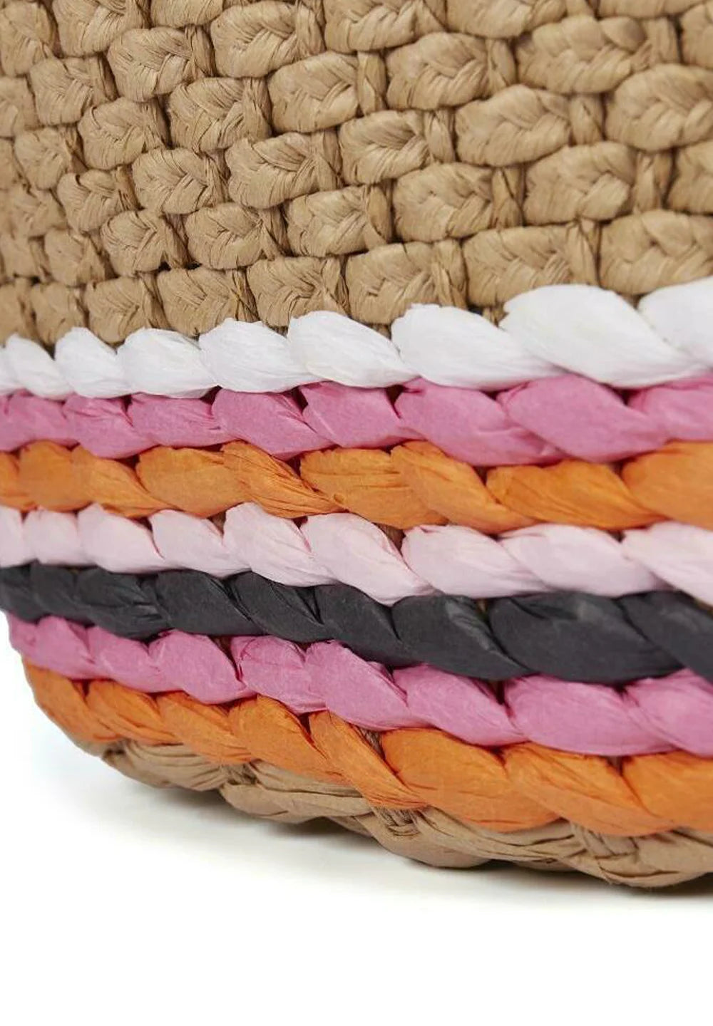 CAPAZO MUJER RAFIA MULTICOLOR GIOSEPPO 68375