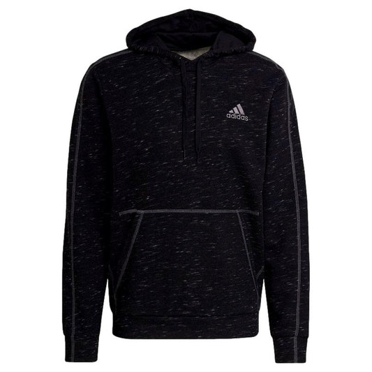 SUDADERA NEGRA CAPUCHA HOMBRE ADIDAS GK8910