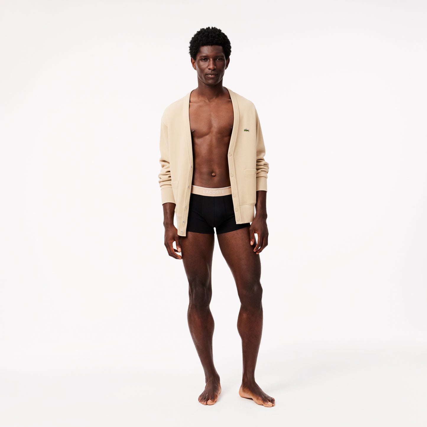 PACK 3 CALZONCILLOS BOXER LACOSTE AZUL MARINO 5H3401