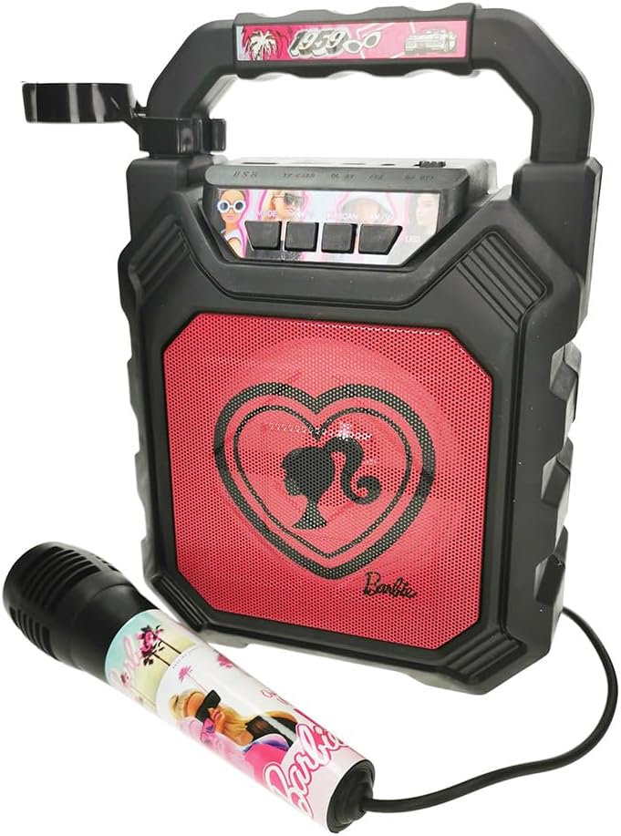 BAFLE CON MICROFONO BARBIE REIG 4420