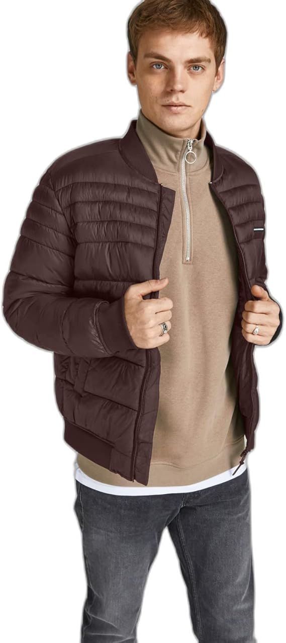 CHAQUETA BOMBER JACK & JONES HOMBRE 12221978 Brown