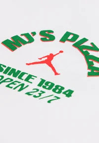 CAMISETA JORDAN AIR BOYS BRAND PIZZA 95F749-001