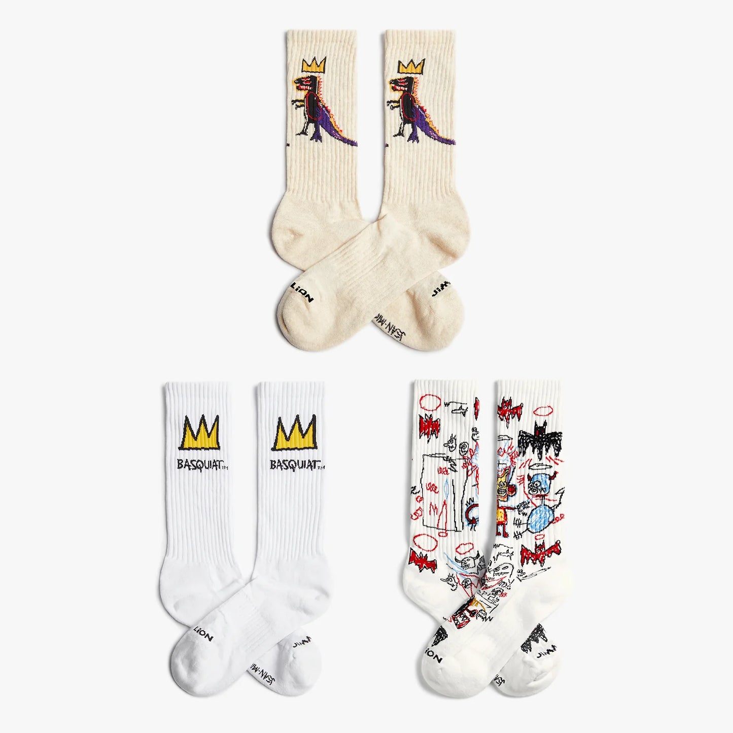PACK CALCETINES JIMMY LION ATHLETIC BASQUIAT