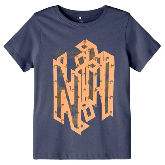 CAMISETA AZUL NIÑO NAME IT 13204034