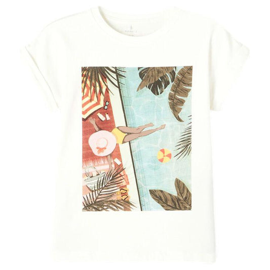 CAMISETA BLANCA NIÑO NAME IT 13202819