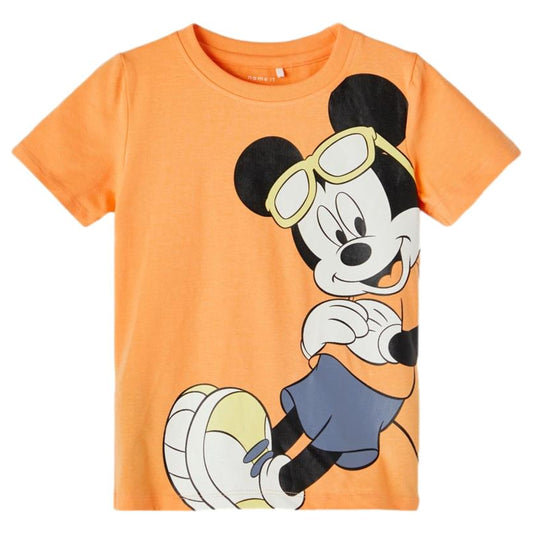 CAMISETA NARANJA MICKEY NIÑO NAME IT 13203522
