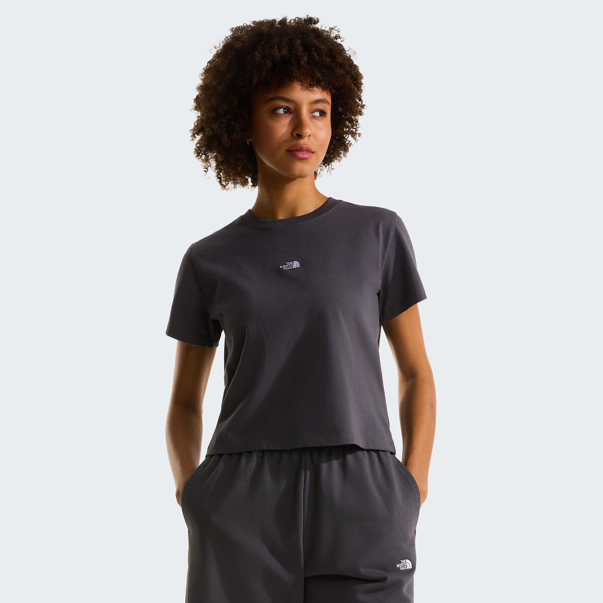 CAMISETA MUJER THE NORTH FACE CUTIE T ANTHRACITE NF0A8GR1RHI1
