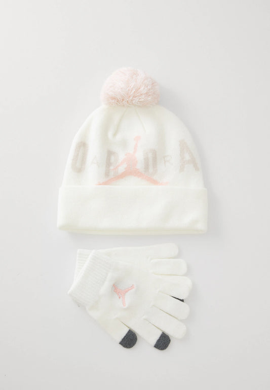 CONJUNTO GORRO Y GUANTES POM BEANIE SET JORDAN 9A0869-782