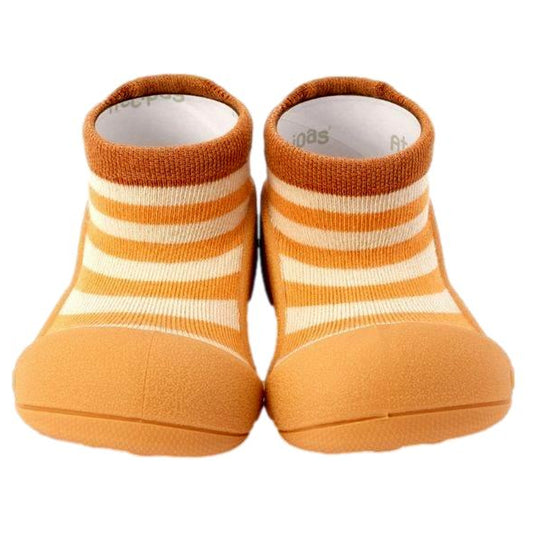 PRIMEROS PASOS ATTIPAS STRIPE MUSTARD STR0201