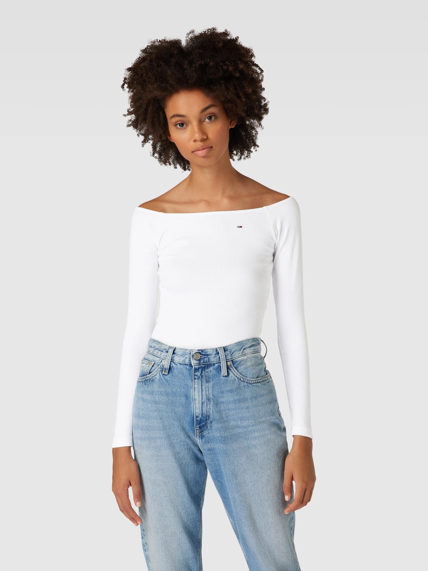 CAMISETA CUELLO BARCA MUJER TOMMY JEANS DW0DW17535