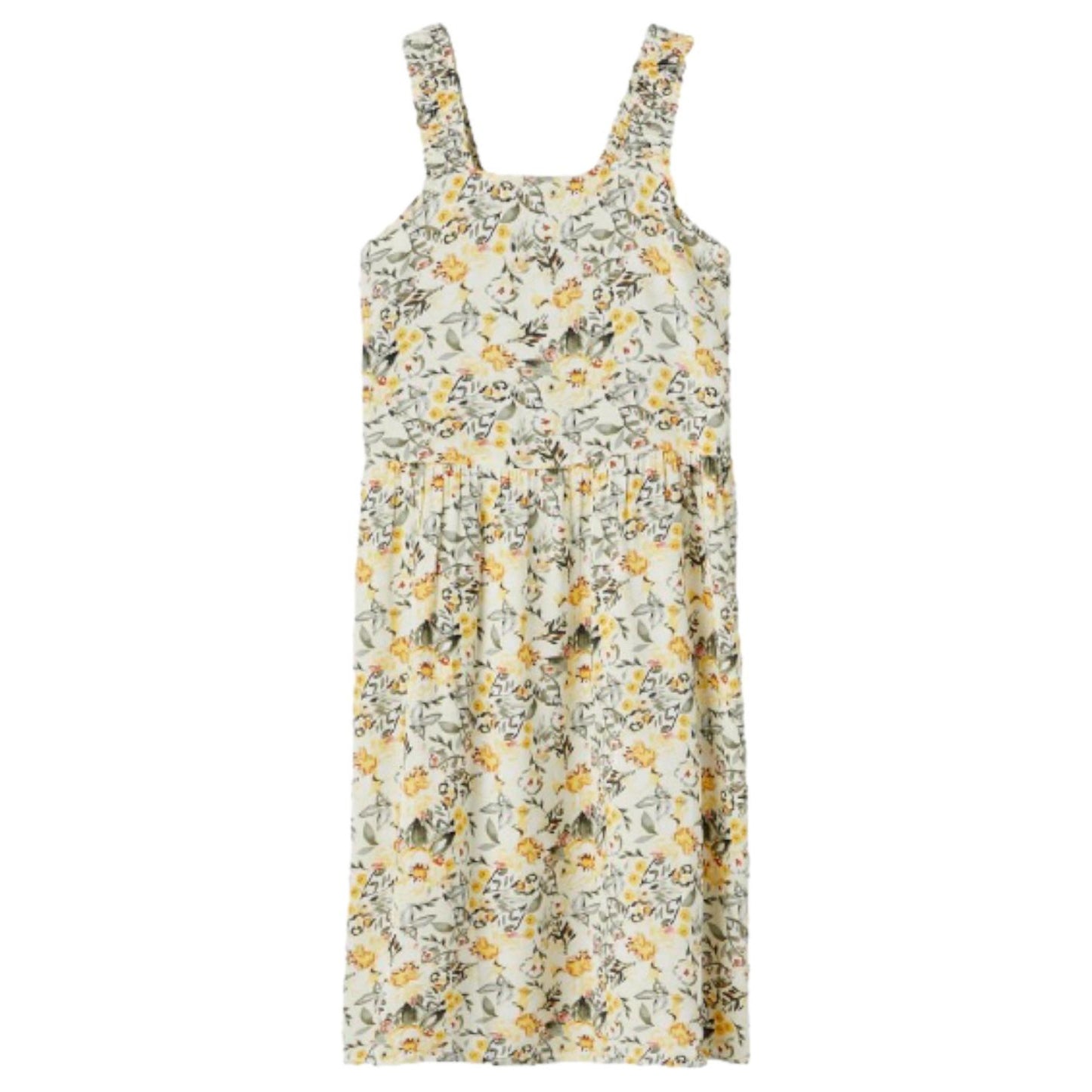 VESTIDO TIRANTES NIÑA FLORES AMARILLAS NAME IT 13202465