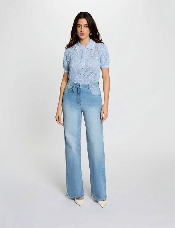 PANTALON VAQUERO MUJER MORGAN 261-PAVA