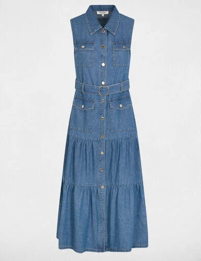 VESTIDO VAQUERO MUJER MORGAN 251-RNAUTICA