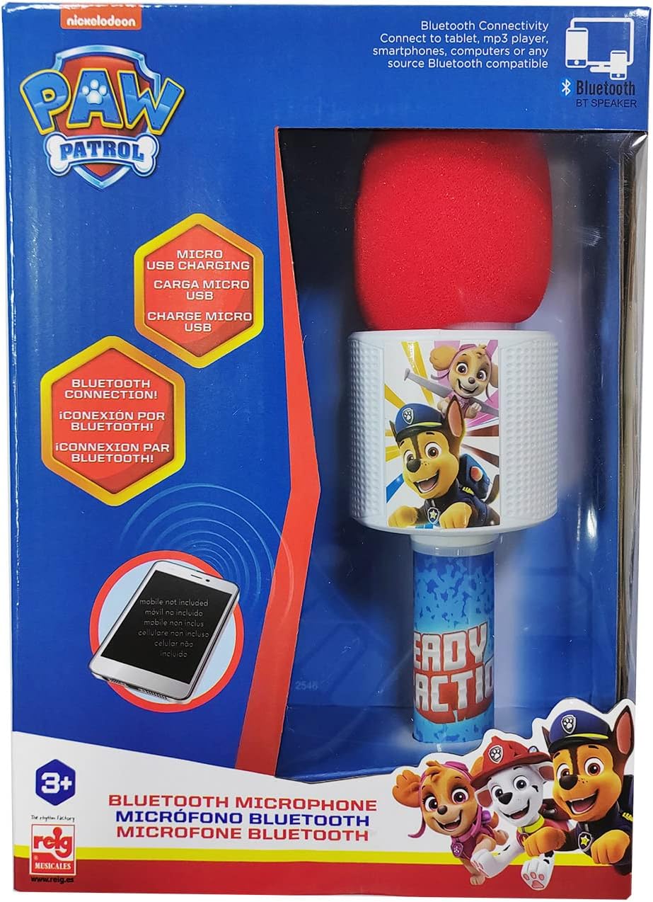 MICROFONO BLUETHOOTH PATRULLA CANINA REIG 2546