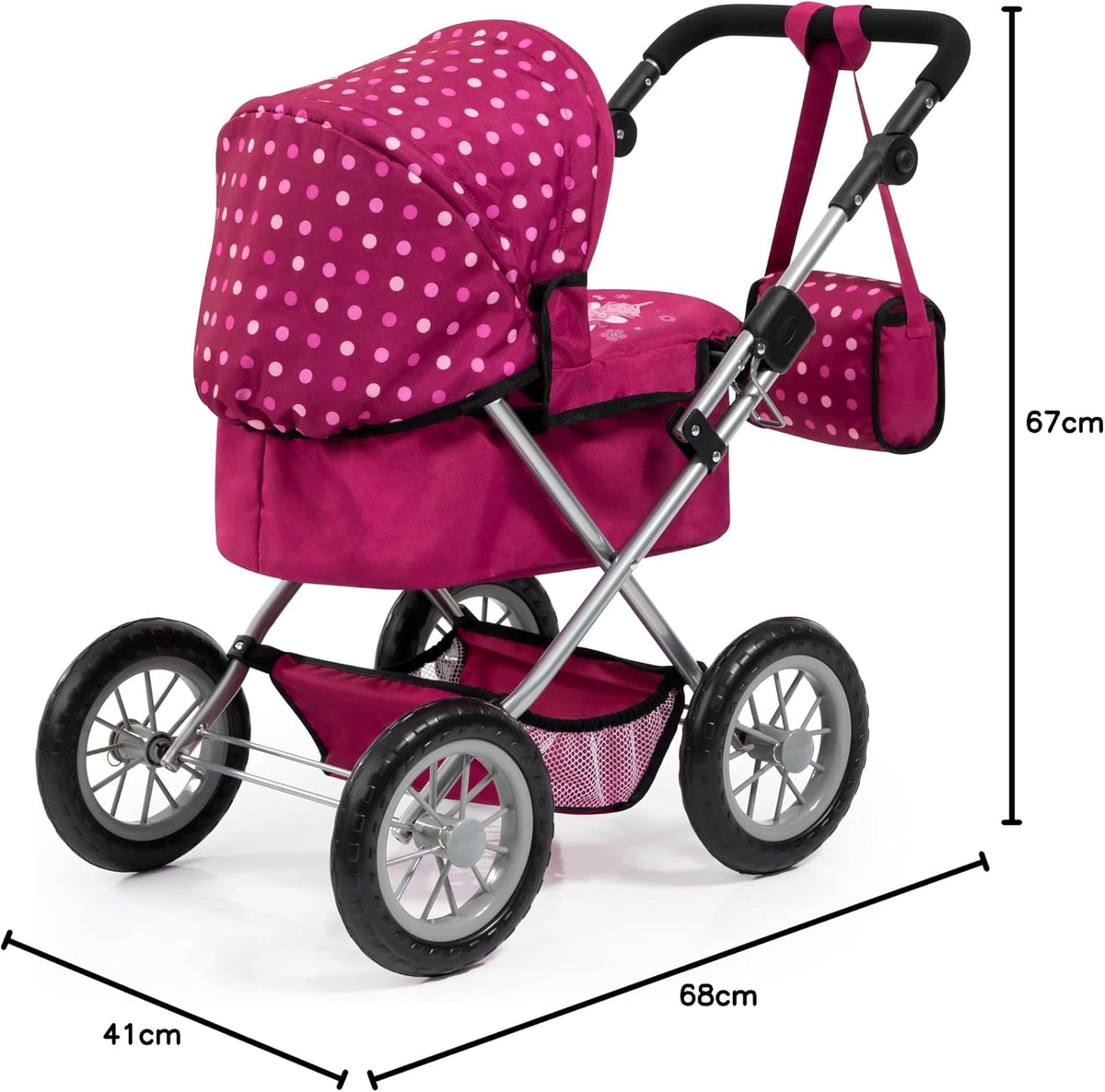 COCHECITO MUÑECAS TRENDY BAYER 13067AA
