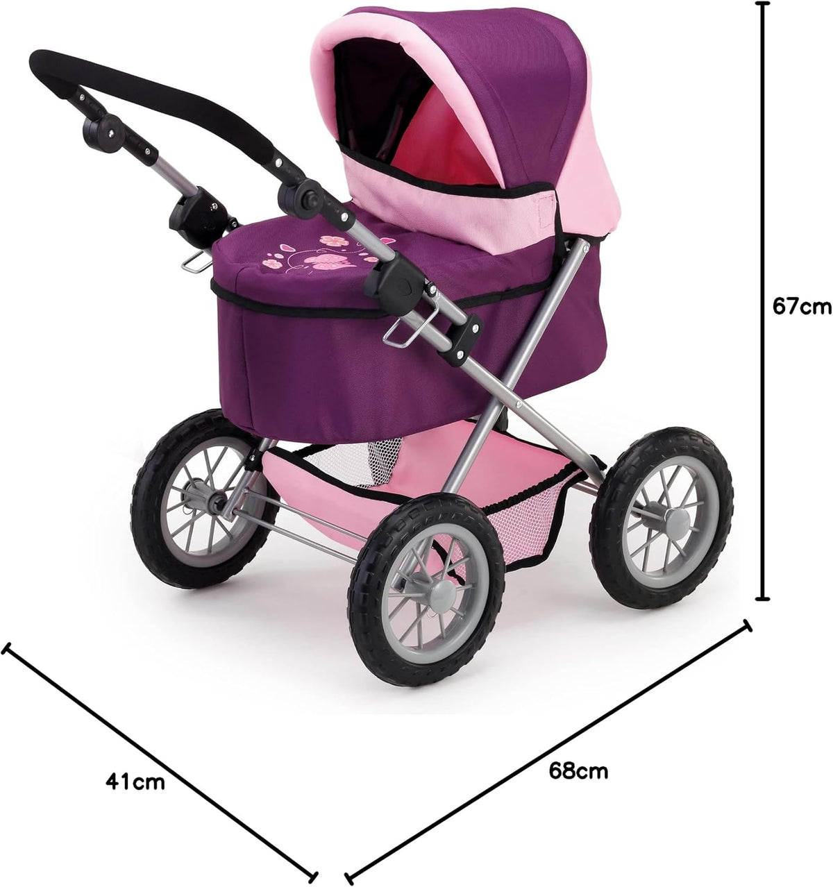 CARRO MUÑECAS BAYER TRENDY 13057AA