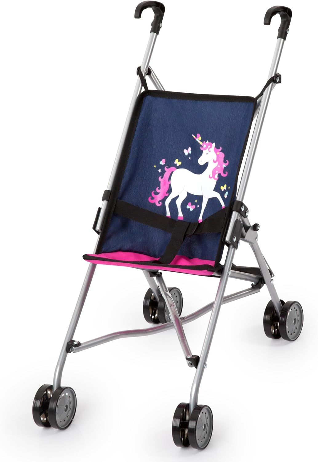 CARRITO PARA MUÑECAS BAYER UNICORN PLEGABLE 30154AA