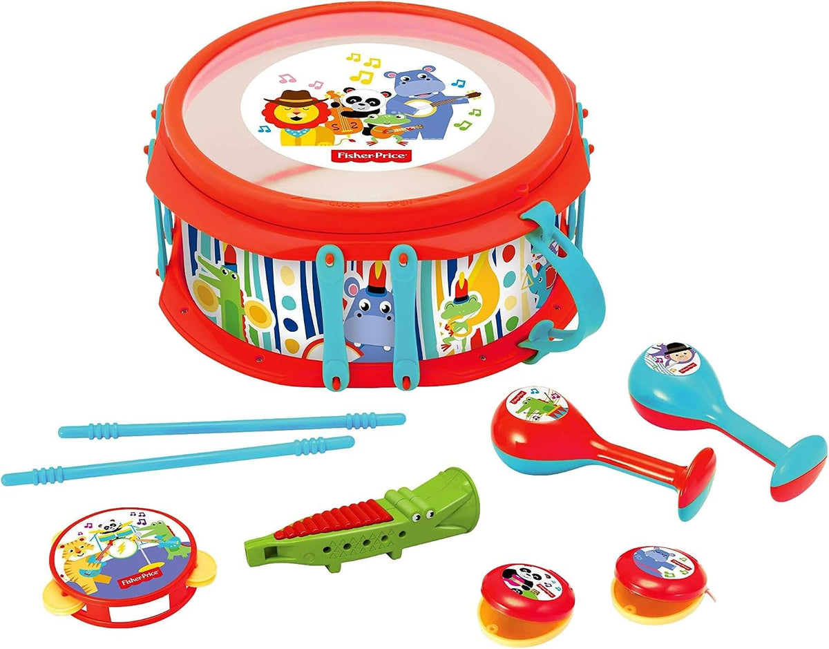 SET TAMBOR MUSICAL FISHER PRICE 2726