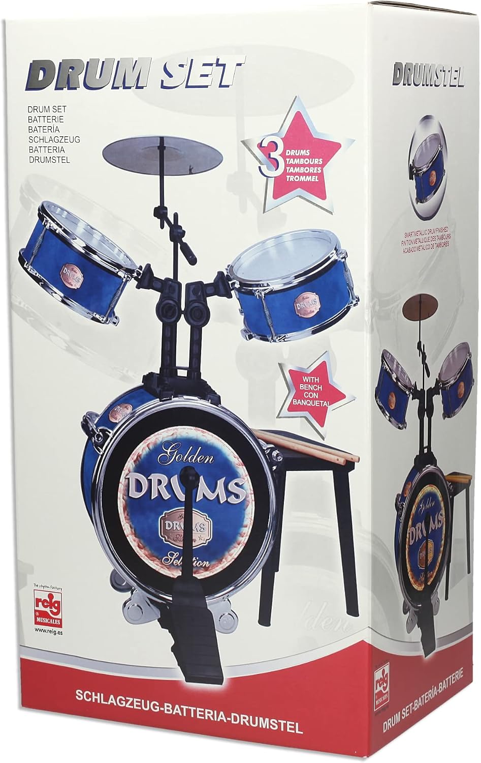 CONJUNTO BAETERIA BLUE DRUMS REIG 631