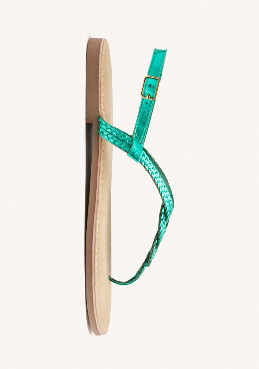 SANDALIAS MUJER PIEL TRENZADA ZUPANJA GIOSEPPO 72066