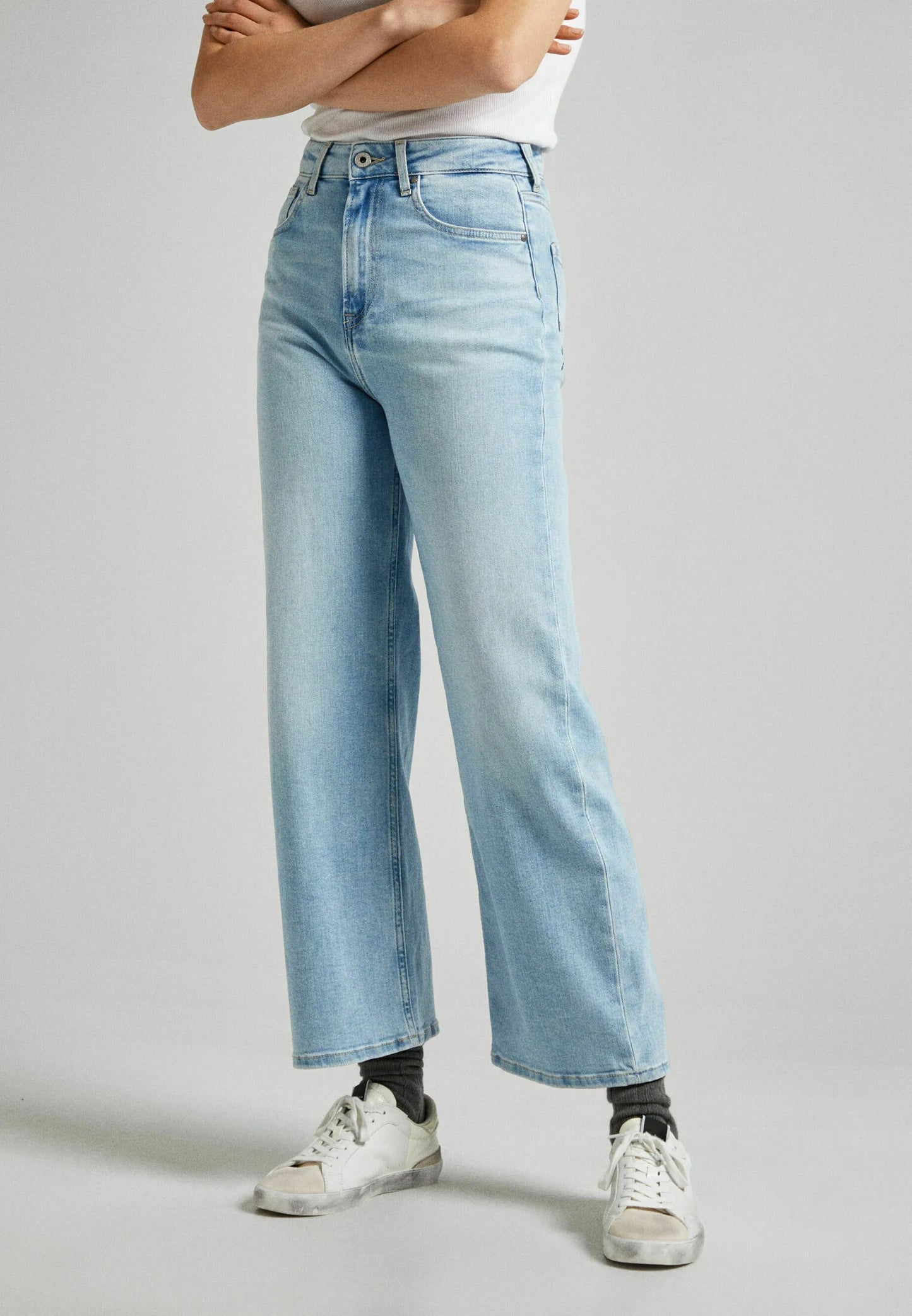 VAQUEROS MUJER WIDE LEG PEPE JEANS PL204598