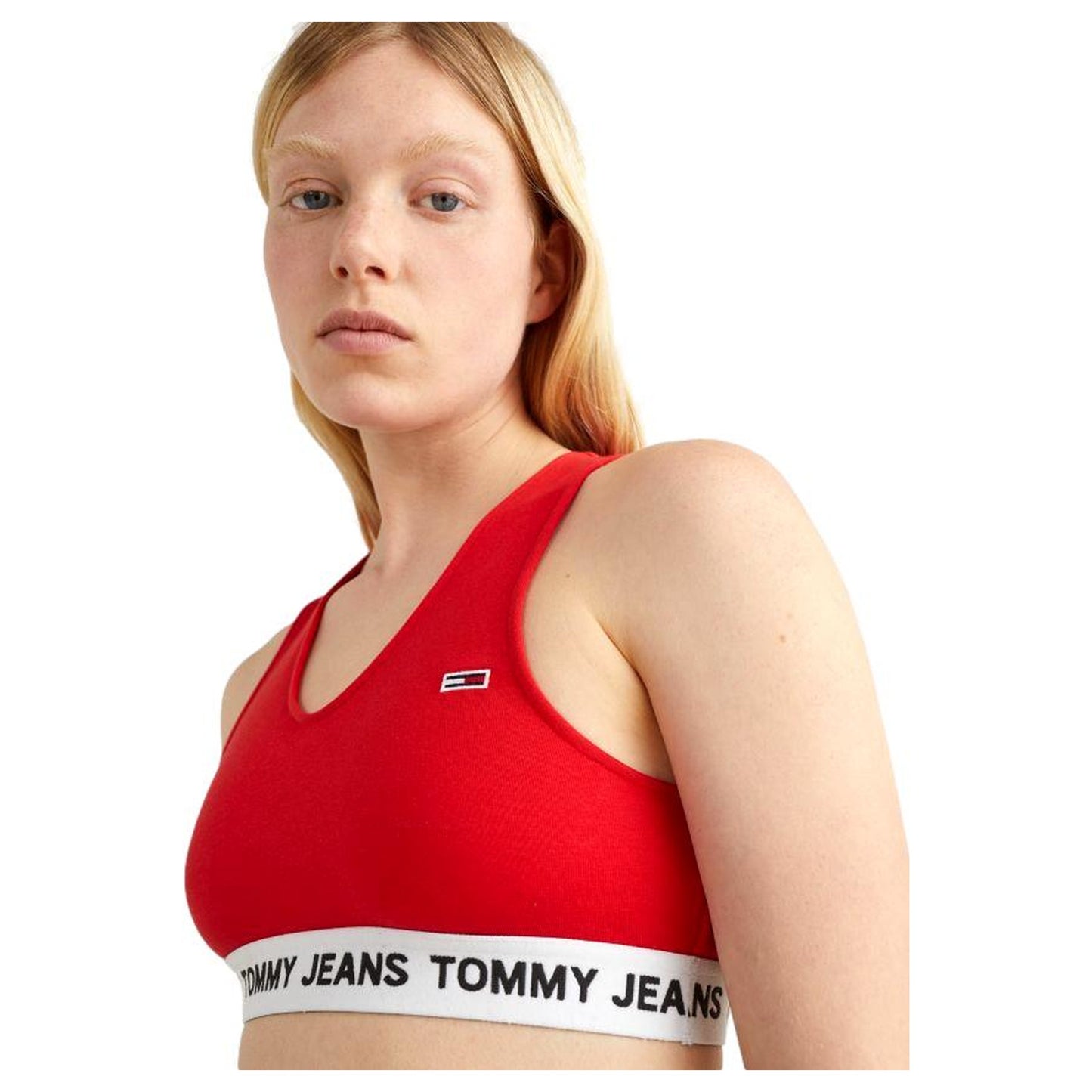 TOP ROJO MUJER TOMMY JEANS DW0DW13830
