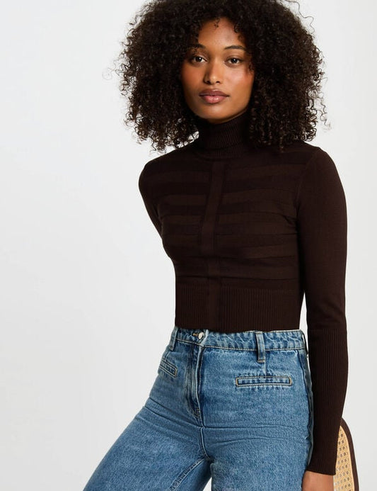 JERSEY CUELLO VUELTO MORGAN 252-MENTHYO