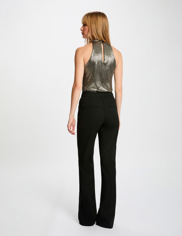 TOP CUELLO DRAPEADO MORGAN 252-DREA