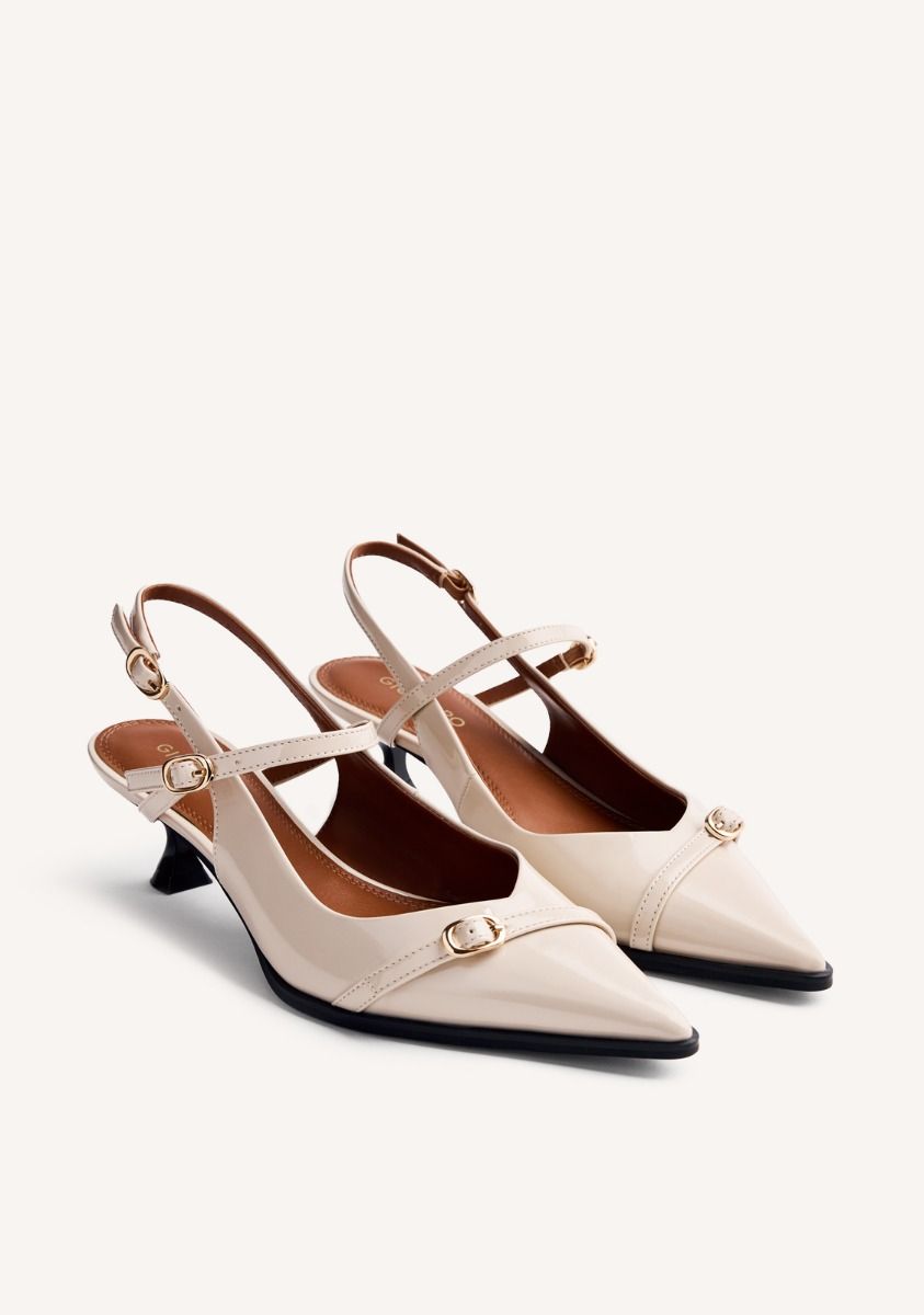 ZAPATOS TACÓN DESTALONADOS CHAROL SABIN GIOSEPPO 76190
