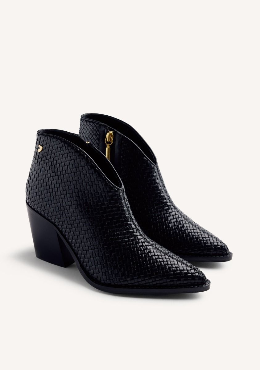 BOTINES PIEL TRENZADA ERHARD 77014