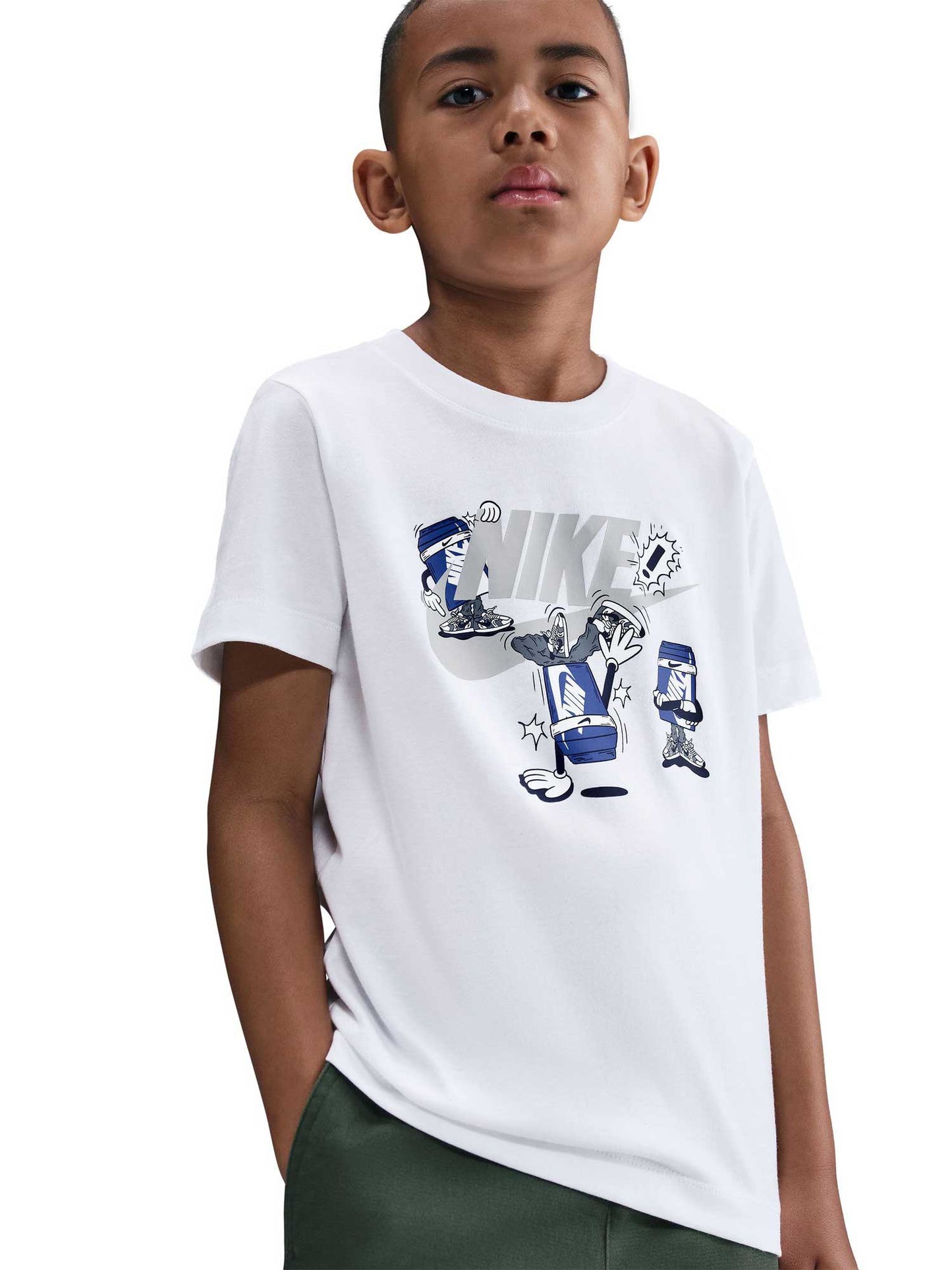 CAMISETA MANGA CORTA NIÑO NIKE HV5214