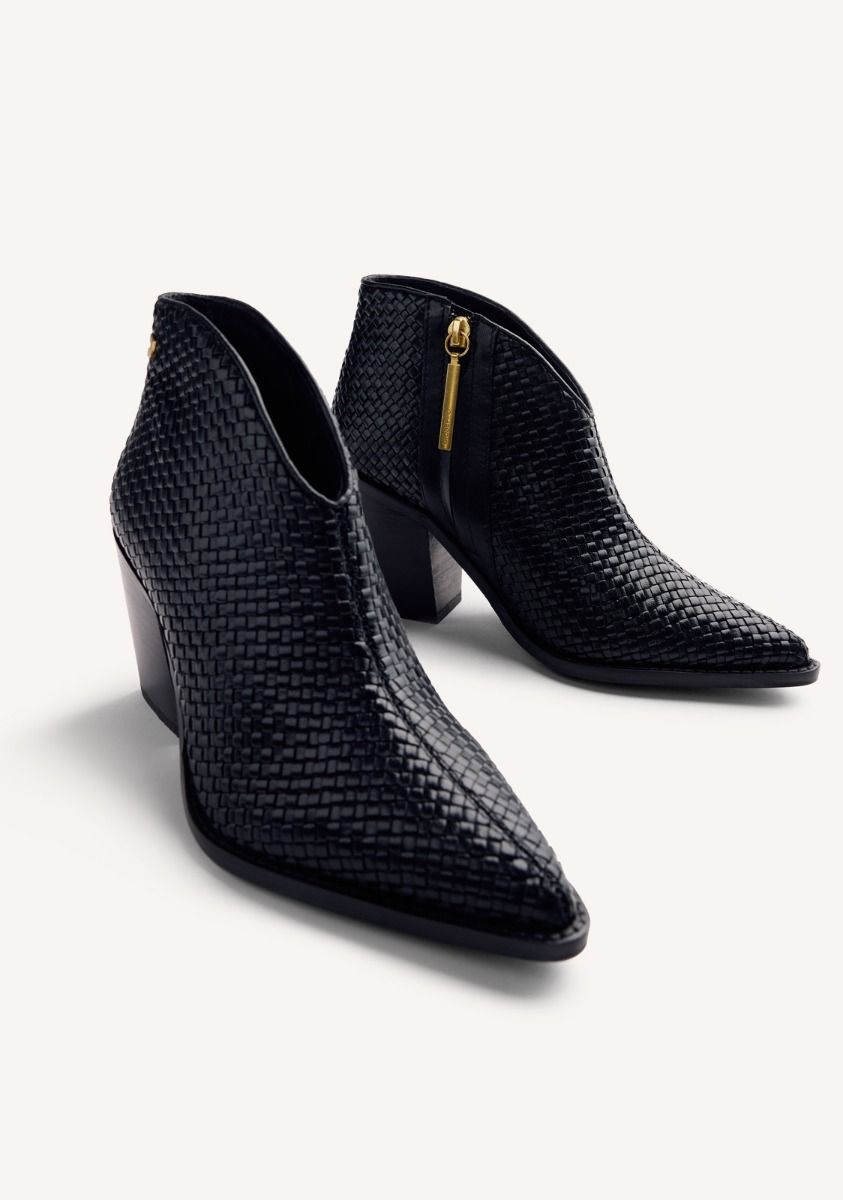 BOTINES PIEL TRENZADA ERHARD 77014