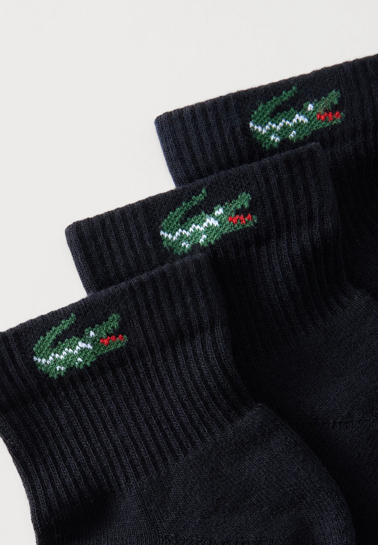 PACK 3 CALCETINES CORTOS LACOSTE RA9184