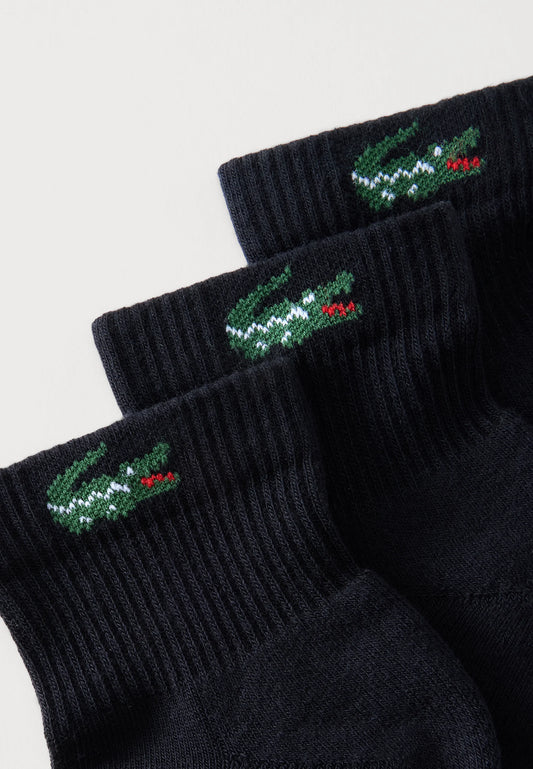PACK 3 CALCETINES CORTOS LACOSTE RA9184