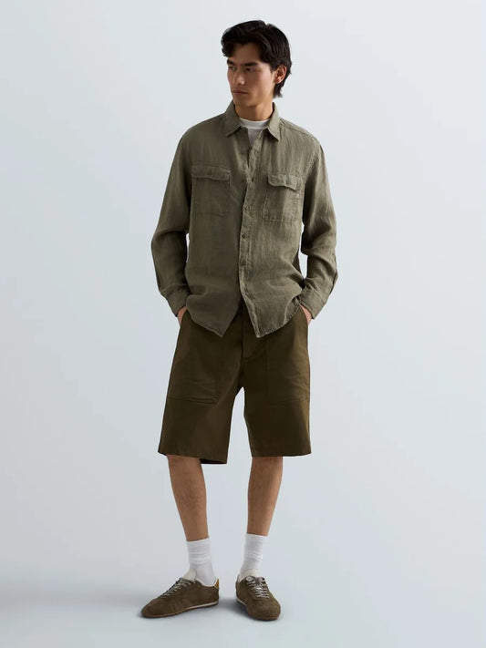 CAMISA DE LINO REGULAR FIT REPLAY M4147