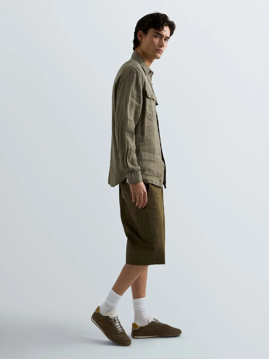 CAMISA DE LINO REGULAR FIT REPLAY M4147